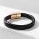 Bracelet Skin "Millennium" classic, black color