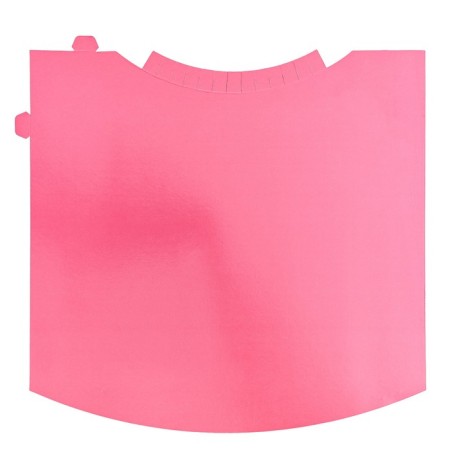 Floristic cone without bottom, folding, fuchsia, 32x30cm-2