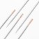 Sewing needles, d = 0.78 mm, 3.5/3.8/4.2 cm, with a golden ear, autocratic, 12 pcs
