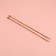 Knitting needles, straight lines, d = 3 mm, 25 cm, 2 pcs