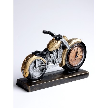 Table interior clock, “bike”, on batteries, 28 × 7.4 × 17 cm, D-7 cm-1