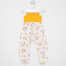 Children's sliders, white color/elephant, height 74 cm