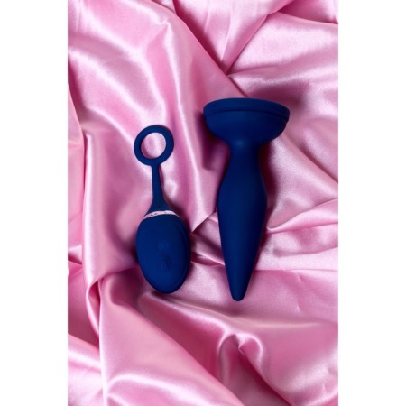 O’Play Unico anal vibrating tribe with a remote control, silicone, blue, 13.5 cm-19
