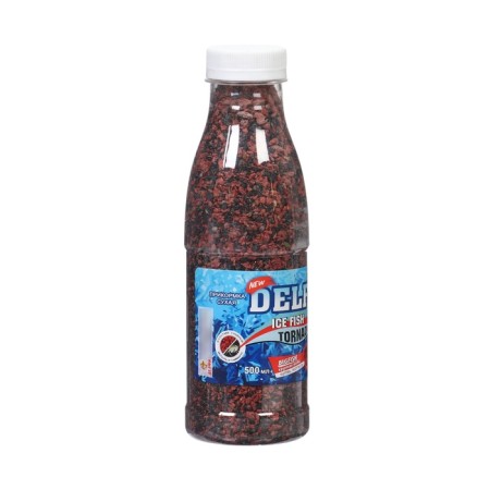 Bait winter delfi ice fish tornado, large fish, worm/bloodworm, black, 500 ml-2