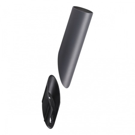 NOVOTECH ceiling. Nokta, 170x45x45 mm, dark gray color