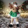 Soft toy "Deer in a striped cap with long legs" 60x17 cm
