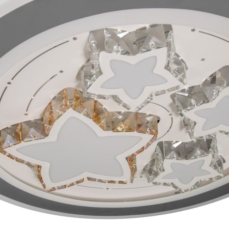 Luer with DPD "Star" LED 160W 3000-6000K gray-white 52x52x8.5 cm Bayerlux-6