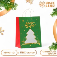Gift package with the window 