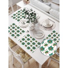 A set of napkins for setting the table 