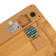 Floor Libra Polaris PWS 1847D, electronic, up to 180 kg, Bamboo