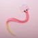 Hair elastic bands, children's, colored braids “Mustroke-R-Retable You”, D = 4 cm.