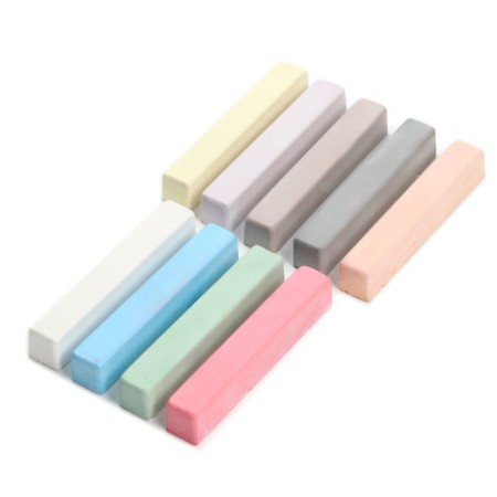 Color school crayons, 9pcs "Puppy Patrol", rectangular-1