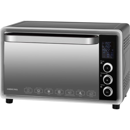Hiberg PR 400 Dark Moon, 1600 watts, 40 l, 30-220 ° C, grill, convection, silver-1