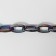 A chain for a bag, plastic, 35 × 19 mm, 60 cm, color gasoline