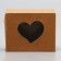 Folding box "Hearts", craft, 10 x 8 x 3.5 cm