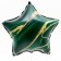 Foil ball 18 "Beauty", star