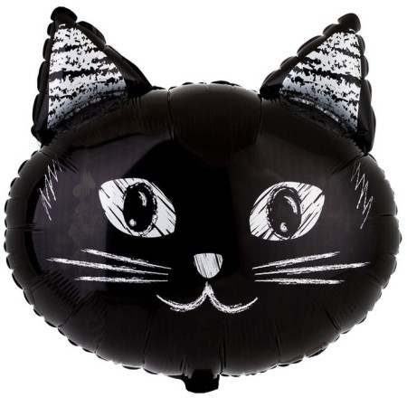 Foil ball 18 "cats", figure, 2-sided