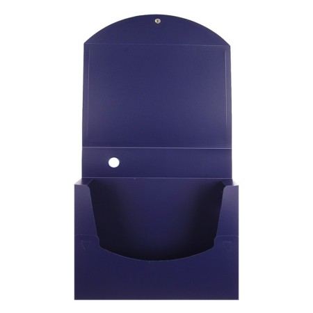 Archive box on the A4 Calligrata button, 70 mm, 800 μm, collapsible, blue-2