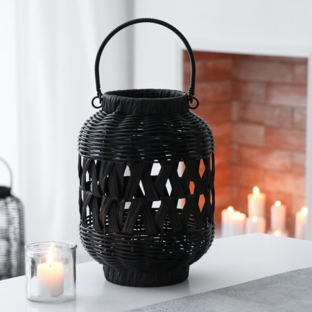 Climber Plastic "Flashlight. Basket" black 30x21x21 cm-4
