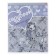 Notebook of 48 sheets in the “Girl and Unicorn” cage, covered cardboard, matte lamination Soft Touch, mix