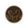Coin Horoscope 2025 "Scorpio", Brass, Diam. 2, 5 cm