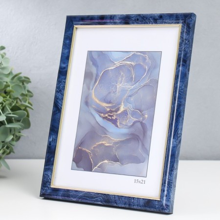 Photo frame Plastic "Office 8" 15x21 cm, turquoise-1