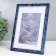 Photo frame Plastic "Office 8" 15x21 cm, turquoise