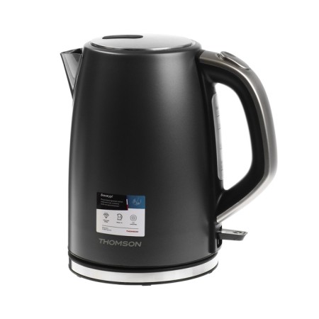 Electric kettle Thomson K30e-4002, metal, 1.7 l, 2000 watts, dark gray-1