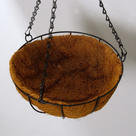 Suspended Kashpo "Semoser", d = 30 cm, with coconut liner-4