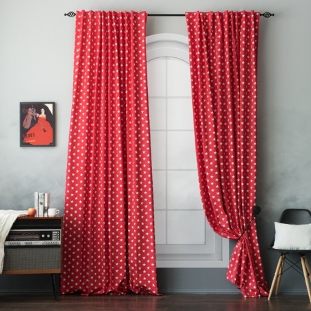 SIRI SIRY SEARE, Size 170 x 270 cm - 2 pcs, Red color-1