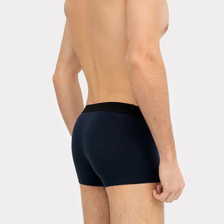 Set of men's panties boxers (2 pcs), blue/black color, size 48 (m)-2
