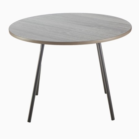 Coffee table "Standard", black ash, d = 650 mm-1
