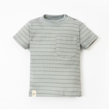 T-shirt T-shirt, I am Basic Line, height 80-86 cm, gray strip