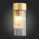 Sconces st. SL1225.201.01. Contatto. 1x60 watts, E27, 15.5x30 cm, golden color
