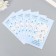 Stick Paper Gratitude "Cornflower" Set 50 pcs 10x5 cm