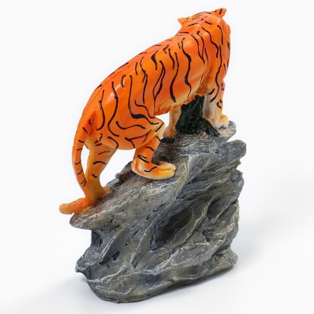 Tables table, fireplaces "Tiger", 7 x 19 x 22.5 cm, D of the dial - 8.5 cm-2