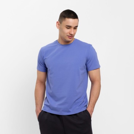 Men's T-shirt Minaku Regular Fit: Purple color, rn 50