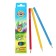 Pencils 6 colors Koh-I-Noor 3551, "birds", cardboard packaging, euro handle