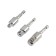 A set of hinge adapters for the screwdriver tundra, CRV, 1/4 - 3/8 - 1/2 ", 52 - 57 mm, 3 pcs.