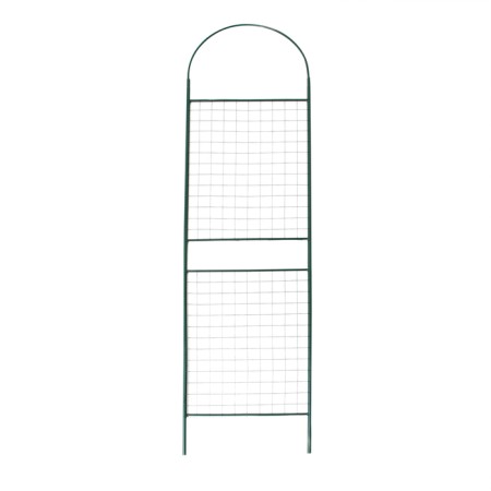 Shpalera, 190 × 50 × 1.6 cm, metal, green, "collapsible grid"-4