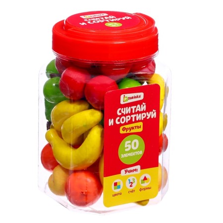 Count and sort the "Fruit" set-4