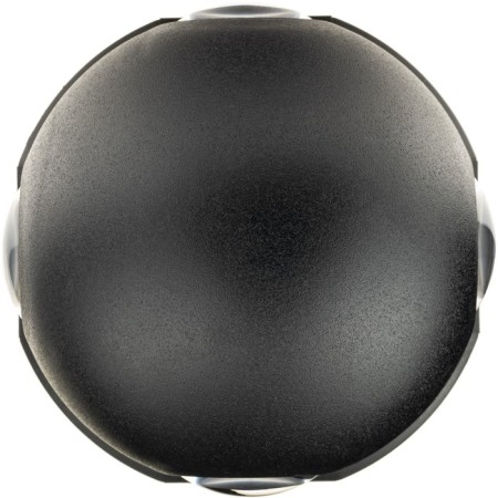 Lamp wall -mounted invoice Duwi Nuovo 103x103x77mm 4W plastic 3000k IP 54 Black 4 rays 990523-3