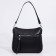 Bag Cross-Bodi with a zipper, black color