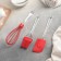 Set for baking the share "ice", 3 objects: a blade 23.5 cm, a brush 20.5 cm, a corolla 25 cm, color mix
