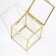 Casket for rings "Cube", 6x6x6 cm, glass