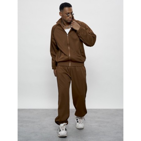Sports suit men's, size 48, brown color-18