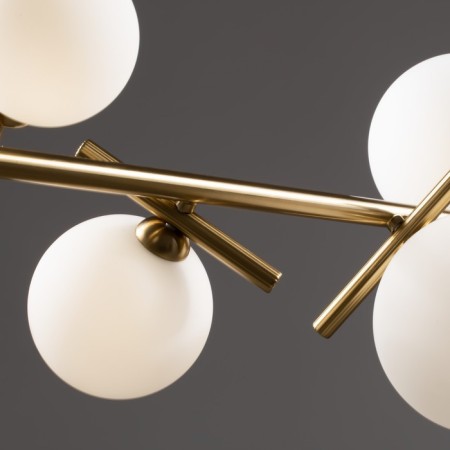 Suspended Freya Blossom, G9, 6x25 W, 1700x310x1120 mm lamp-17