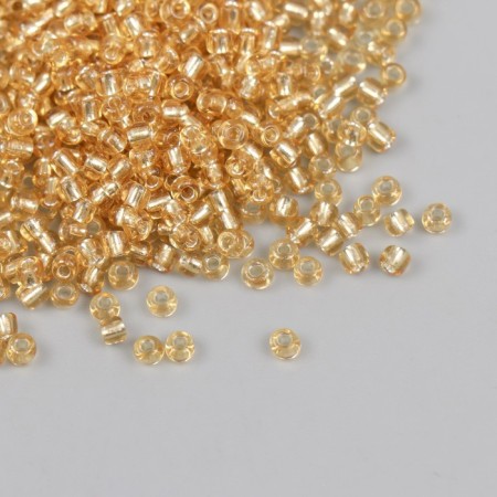 Glass 8/0 "Light Gold" 450 gr