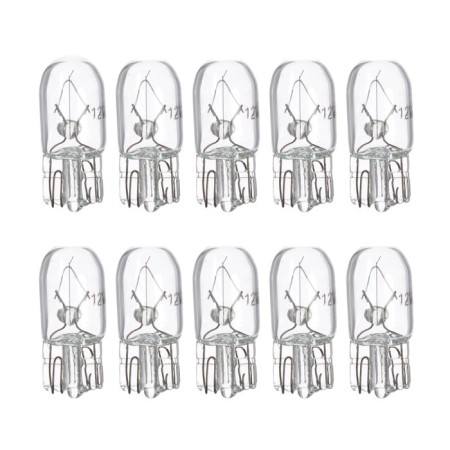 Hageline lamp Cartage T10 W5W, 5 W, 12 V, set 10 pcs