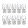 Hageline lamp Cartage T10 W5W, 5 W, 12 V, set 10 pcs
